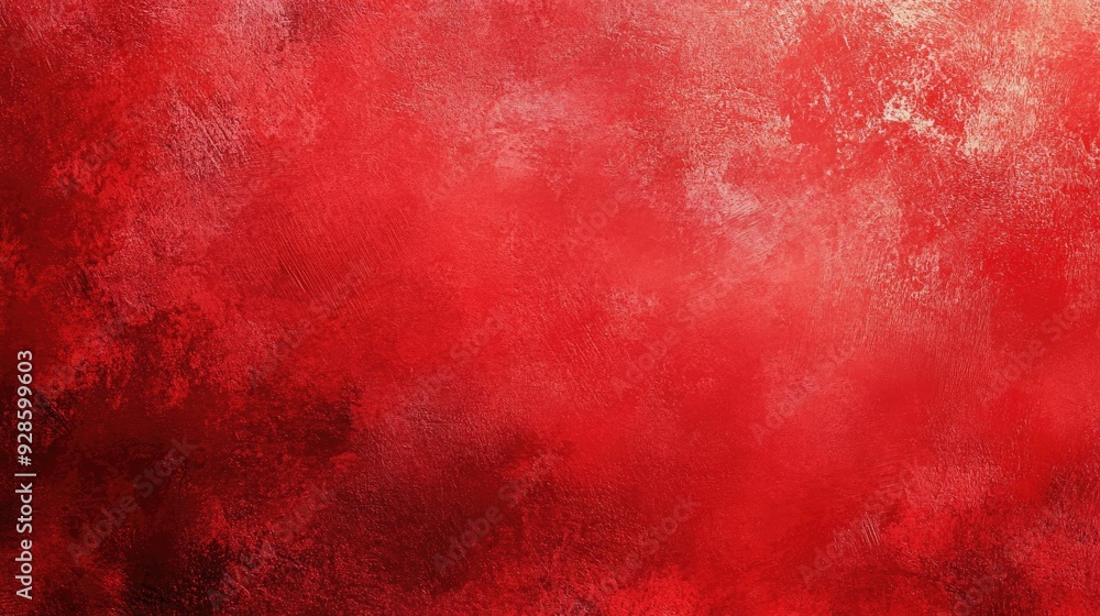 Poster a vibrant red background with subtle texture, perfect for creating a bold and energetic visual impac