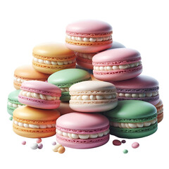 Obraz premium French Macarons