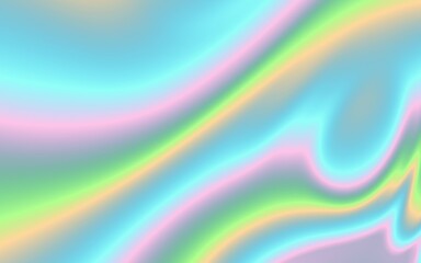 Rainbow summer holiday art illustration header design