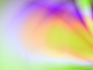 Bright summer multicolor art illustration header design