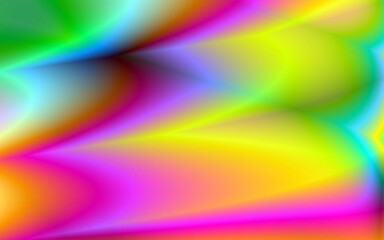 Energy abstract illustration multicolor art banner