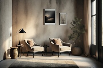 Cozy Living Room with Natural Light
