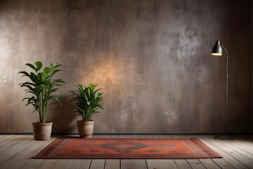 empty scene to use in interior designs and mockups
