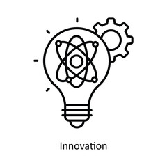 Innovation vector filled outline Icon Design illustration. Graphic Design Symbol on White background EPS 10 File