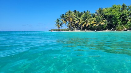 tropical paradise island