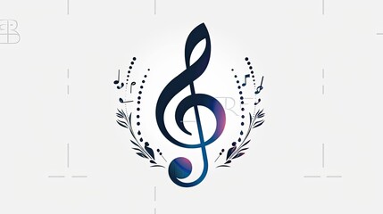 Melodic Fusion Bold Abstract Art Meets Musical Inspiration