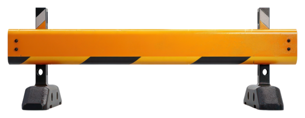 PNG  Yellow road barrier for safety