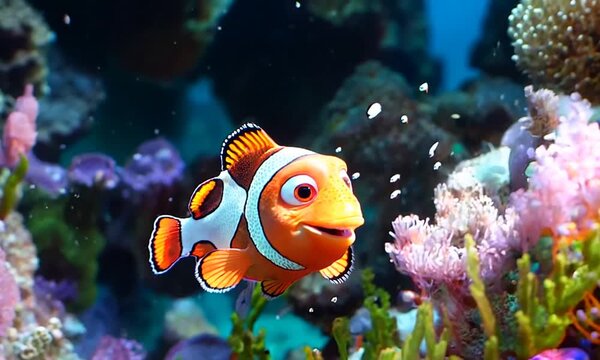 Nemo found underwater
