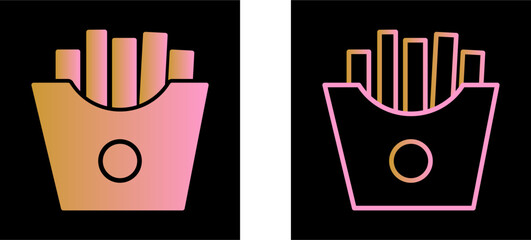 Fries Vector Icon