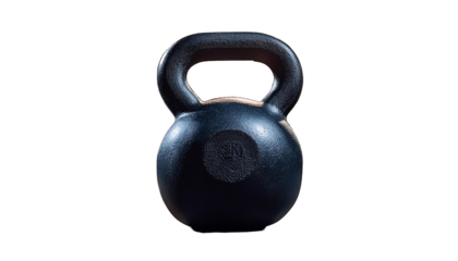 Kettlebell on transparent background