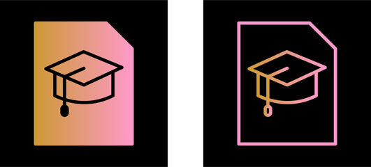Graduation Vector Icon