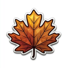 Autumn Maple Leaf Illustration