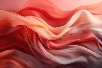 Obraz premium Blood gradient background in smooth vintage style peach, generative IA