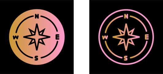 Compass Vector Icon
