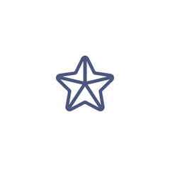 star icon vector design , Sparkle star line icon