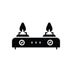 Gas Stove vector icon