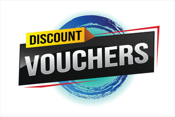 discount voucher vouchers special offer poster banner graphic design icon logo sign symbol social media website coupon advertising store shop online, website, landing page

