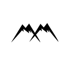 mountain logo vector design
