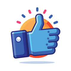 thumbs up like symbol