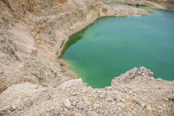 Padovsky quarry in Samara region, Russia