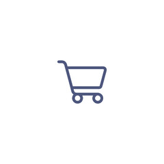 shopping icon vector design , shopping cart icon