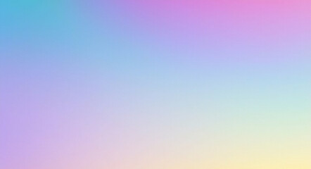 Aura background. Gradient aurora style. Gradation ombre y2k. Soft rainbow texture. Light pink, purple, blue, green, yellow design for print. Groovy foil. Iridescent metal effect. Vector illustration	