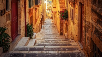 Obraz premium Victoria is known as Rabat by the Maltese on Gozo.