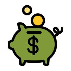 Fototapeta premium Passive income icon