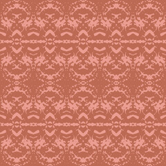 Fototapeta premium Abstract floral pattern seamless background cute small flowers motif. Bizarre Art Illustration
