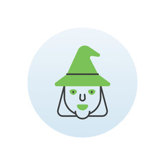 Witch  vector icon