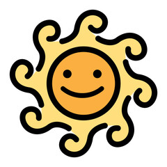 Sun icon