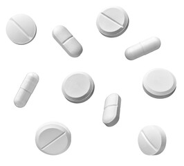 white pill medical drug medication