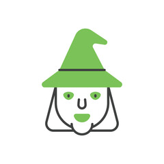 Witch  vector icon