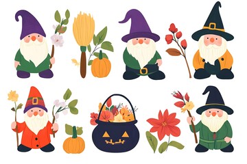 Fototapeta premium Halloween pumpkin or jack o lantern illustration
