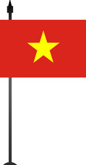 Vietnamese Flag Pole
