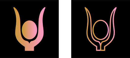 Egyptian god Vector Icon