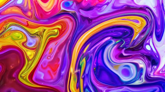 Psychedelic Color Swirls