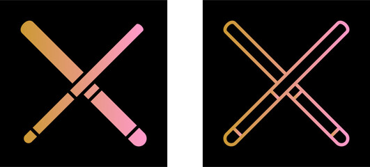 Pool Cue Vector Icon