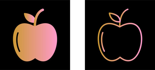 Apples Vector Icon