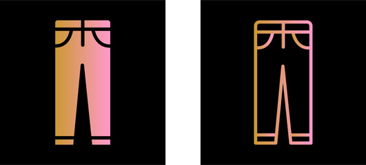 Trousers Vector Icon