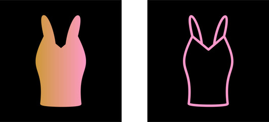 Ladies Vest Vector Icon