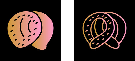 Pretzel Vector Icon