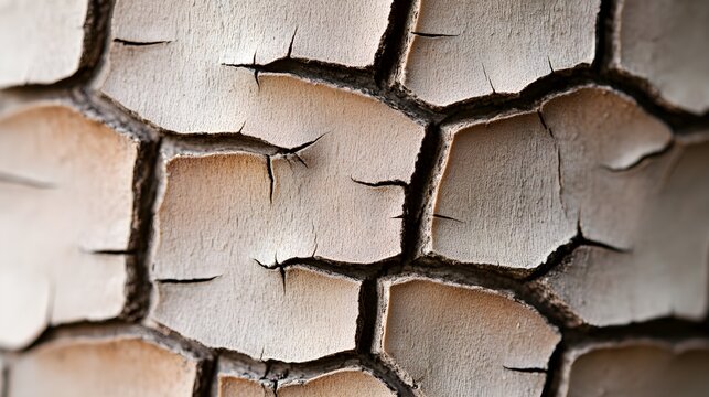 Capturing the distinct texture of catalpa tree bark, with its thick, deeply fissured patterns and scaly sections, perfect for natural texture references