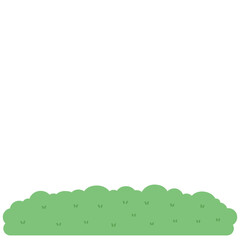 Obraz premium Green landscape illustration