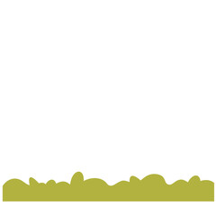 Obraz premium Green landscape illustration