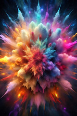 dispersed powder color