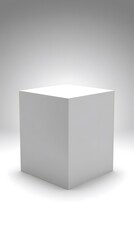 White Cube Platform For Product Presentation