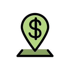 Atm machine Location icon