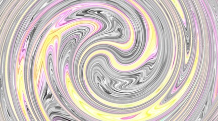 A swirl of colors with a yellow and pink hue. The colors are blended together in a way that creates a sense of movement and energy. Scene is one of excitement and creativity