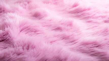 Fototapeta premium Luxurious pink carpet with a thick, 